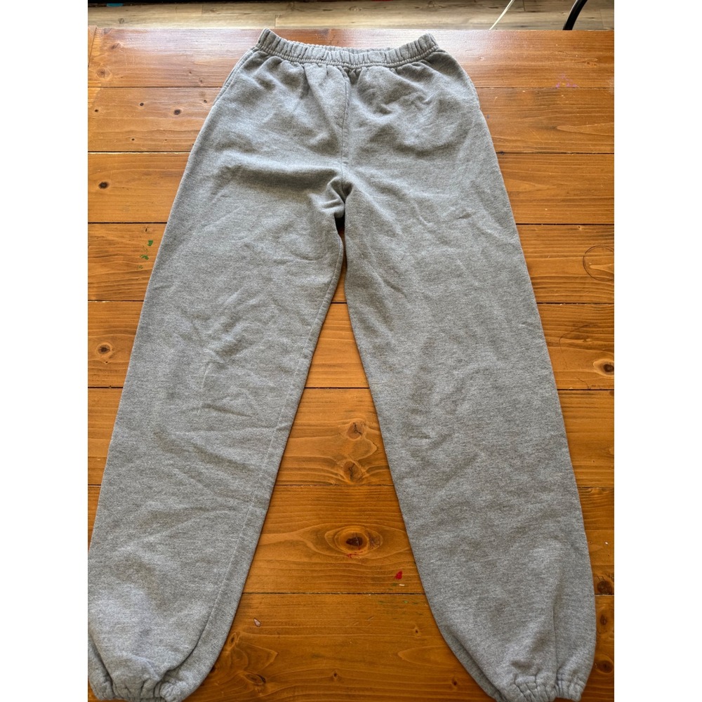 Lee Premium Fit Kids XL 16-18 Gray Fleece Jogger Sweatpants with Pockets
